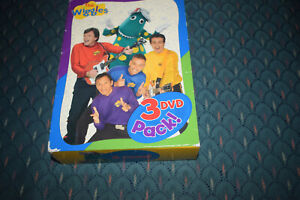The Wiggles - 3 Pack DVD Car Time Dance - RARE