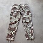 Military Pants Large Long Chocolate Chip Camo Desert Combat Trousers Army Baggy