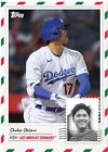 Shohei Ohtani - 2023 Topps MLB Holiday Card #1 (24, 372 Limited PR) IN HAND