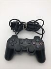 Official Sony PlayStation 2 PS2 DualShock Controller SCPH-10010 Black Original