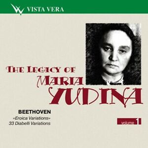 MARIA YUDINA piano Legacy Vol.1 Beethoven Eroica Diabelli Variations CD NEW