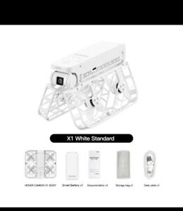 White HOVERAir X1 Self-Flying Camera HD Pocket-Sized Drone 3-Second Palm Takeoff