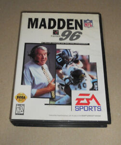 New ListingSega GENESIS Video Game--Madden 96--Boxed With Instruction Book-Poster Included