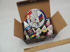 12 Color Set of Primary Opaque Colors Acrylic Airbrush, Leather & Shoe Paint Set