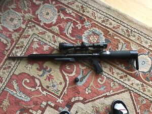 Airforce Condor .177 PCP Air Rifle With Bushnell 4-12 Variable Scope with AO