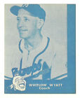 1960 Lake to Lake Dairy Whitlow Wyatt Milwaukee Braves Reprint 1988 JALFCO