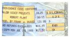 Robert Plant Ticket Stub July 25 1988 Providence Rhode Island Led Zeppelin