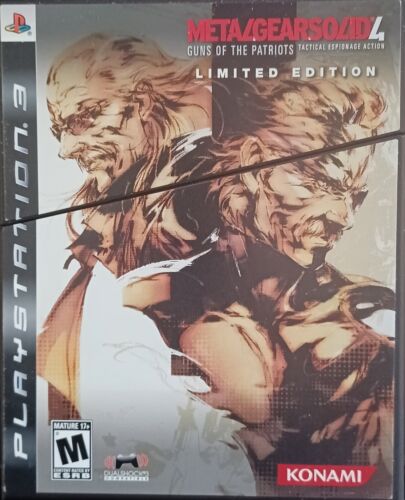 Metal Gear Solid 4: Guns of the Patriots Limited Edition for Playstation 3-LN