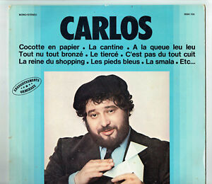 33 RPM Carlos Vinyl Record LP 12 