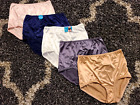 Lot of 5 Vanity Fair Women's briefs Size 11 satin panties