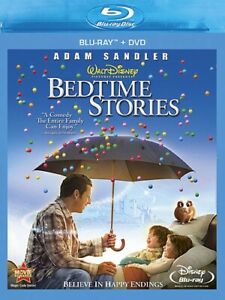 BEDTIME STORIES New Sealed Blu-ray + DVD Adam Sandler