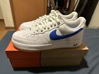 Nike Air Force 1 Low 'Color of the Month - White Royal Blue' DJ3911-101 Size10.5