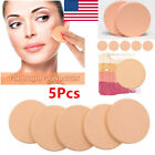 5Pcs Round Makeup Facial Sponges Pads Soft Powder Puff Cosmetic Foundation Cream