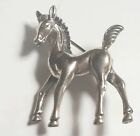 Vintage Sterling Horse Brooch Pin Pony, Colt, Equestrian Stamped Beam .925
