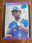 1989 Donruss Ken Griffey Jr Rated Rookie RC #33 Mariners