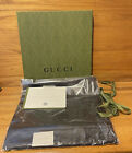 NEW GUCCI NWT SL SURVIEE LARGE SHAWL SCARF AUTHENTIC 140x140 2019 BOX TAGS CARD