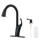 Clihome Touchless Infrared Sensor Dual Function Kitchen Faucet Pull Down Sprayer