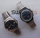 Lot of 2 Swatch-Watches   CHRONO &  IRONY    EXCELLENT   Vintage  L@@K