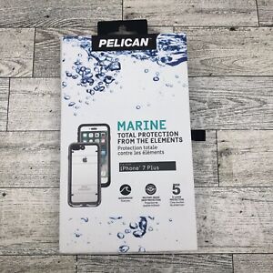 Pelican Marine Total Protection Case iPhone 7 Plus Clear Black