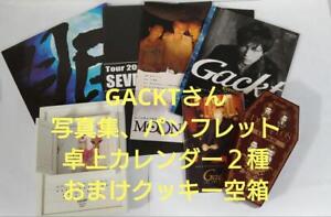 Gackt-San Photo Book Pamphlet Desk Calendar With Bonus