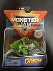 DRAGON CHASE TRAINING TRUCK MONSTER JAM SPIN MASTER DIECAST 2019 1/64 SCALE