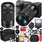 Sony a6400 Mirrorless Camera ILCE-6400/B 55-210mm Lens Kit Deco Gear Case Bundle