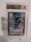 New Listing2019 Bowman Sterling Prospect Autograph Gold Refractor #d/50 Auto BGS 9.5