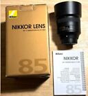 Nikon AF-S NIKKOR 85mm f/1.8G f1.8 G Lens w/ Hood From JAPAN