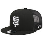 Men's New Era Black San Francisco Giants Trucker 9FIFTY Snapback Hat