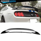 For 15-23 Ford Mustang 2DR GT350 GT350R Style Gloss Black Trunk Spoiler Wing ABS