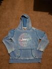 Jeep Go Anywhere Blue Pullover Hoodie-Jedco- 2XL