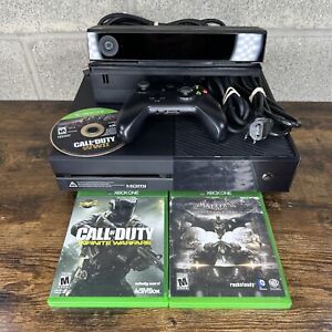Microsoft Xbox ONE 1540 500GB Console Bundle - Tested & Working With Kinect