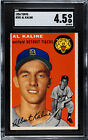 1954 Topps #201 Al Kaline Rookie SGC 4.5 Detroit Tigers HOF RC Baseball Card