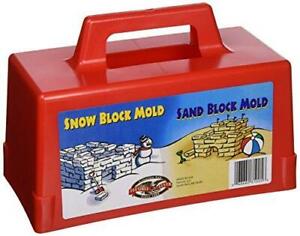 Flexible Flyer Snow Fort Building Block, Sand Castle Mold, Beach Toy Brick Form,