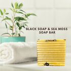 Raw African Black Soap Bar / Sea Moss Bar| 100% Pure Natural Organic From Ghana