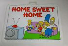 Vintage 1990s The Simpsons Home Sweet Home Plastic Sign NOS 11x8 FOX N4A