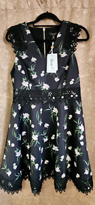 Ted Baker floral dress size 4 skater dress