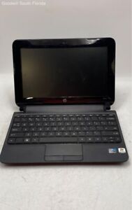 HP Mini Black Intel Atom Windows 7 Laptop Not Tested Lock For Components