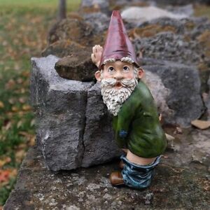 Dwarf / Gnome Statue for  Spring / Summer Yard Garden Decoration
