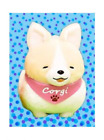 Amuse Ichi Ni No Corgi Plush Toy Pink Bandana Dog Buddy Large Plush Toreba 15cm