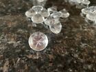 Lot of Approximately 80 Clear Acrylic Faux Diamond Confetti Party Decor