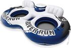 Intex River Run II 2 Person Water Tube Float with Cooler