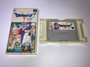 Dragon Quest 5 Nintendo Super Famicom SFC ENIX 1992 In Stock Japan import