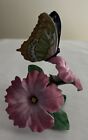 LENOX Fine Porcelain MALACHITE Butterfly From The Garden Birds Collection