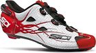 Limited Edition Sidi Shot Air Bahrain Merida 45.5 Cycling Shoes White/Red/Black
