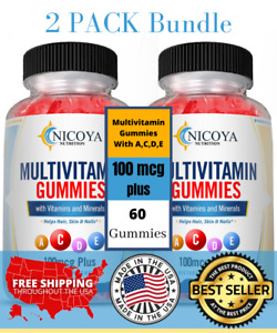 Family MultiVitamin Gummies- Immune & Antioxidant Support for All   (2 Pack)