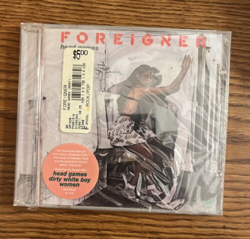FOREIGNER - HEAD GAMES (REMASTERED) NEW SEALED CD