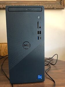Dell Inspiron 3910 Desktop - i5-12400, 12GB,  256GB, 1TB, Win 11 Home - Blue