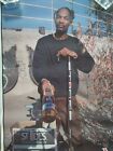 Snoop Dogg St Ides Malt Liquor Poster RARE Vintage 1994 - Death Row Records