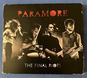 PARAMORE - FINAL RIOT! LIVE (W/DVD) - Very Goos Plus Condition - TESTED
